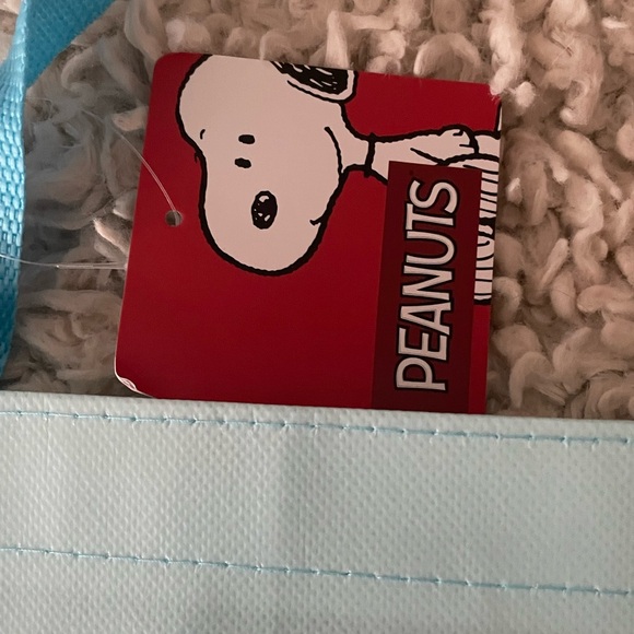 Peanuts Red and Blue Tote Bag - Picture 2 of 4